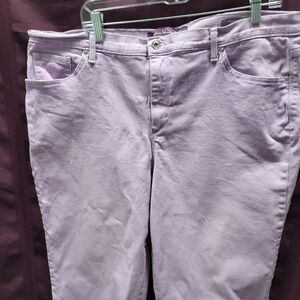 Lavender Capri shorts
